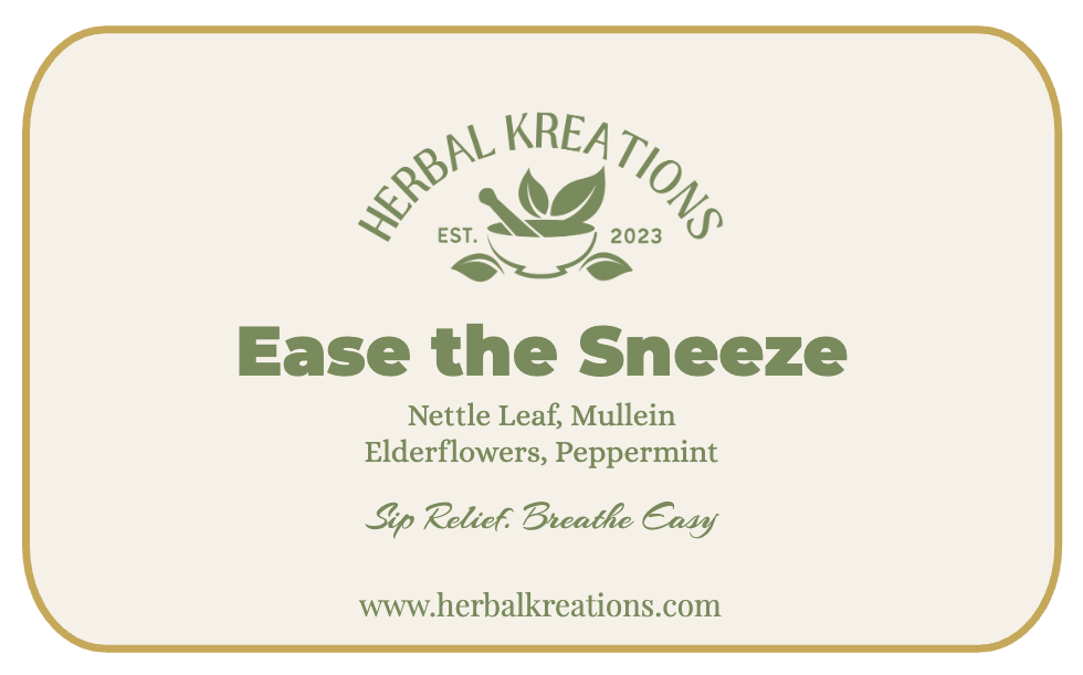 Ease the Sneeze Tea