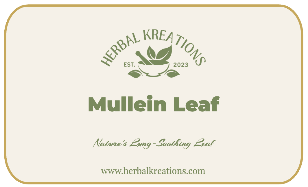 Mullein Teaf Tea