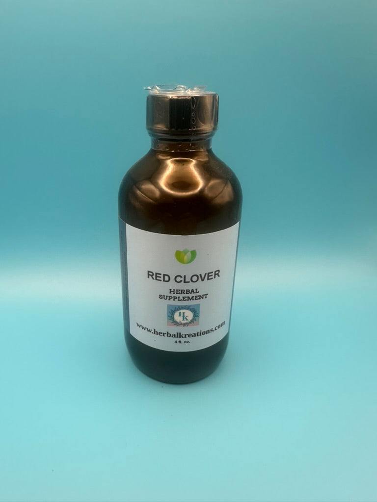Red Clover Supplement herbal wellness support for hormonal balance and detoxification
