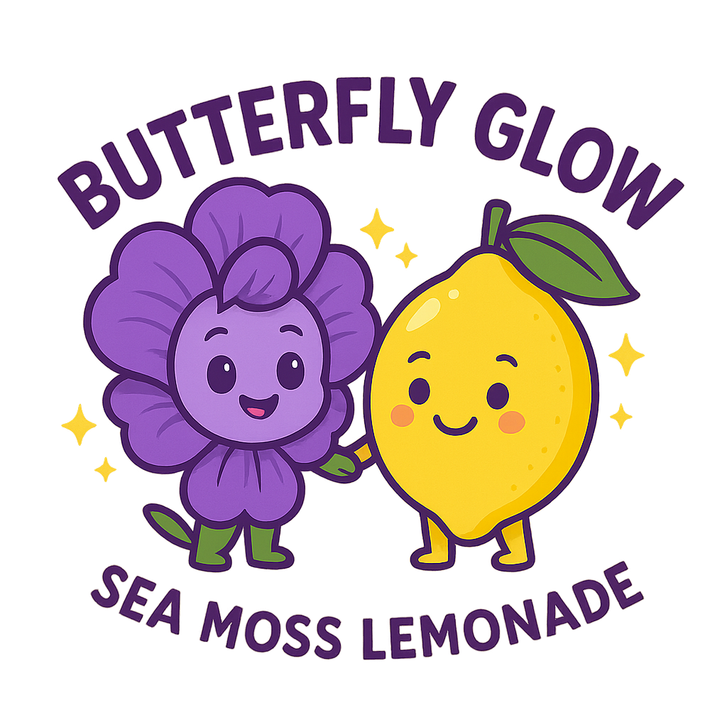 Butterfly Glow Sea Moss Lemonade