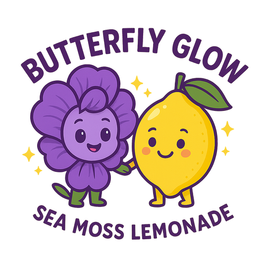 Butterfly Glow Sea Moss Lemonade