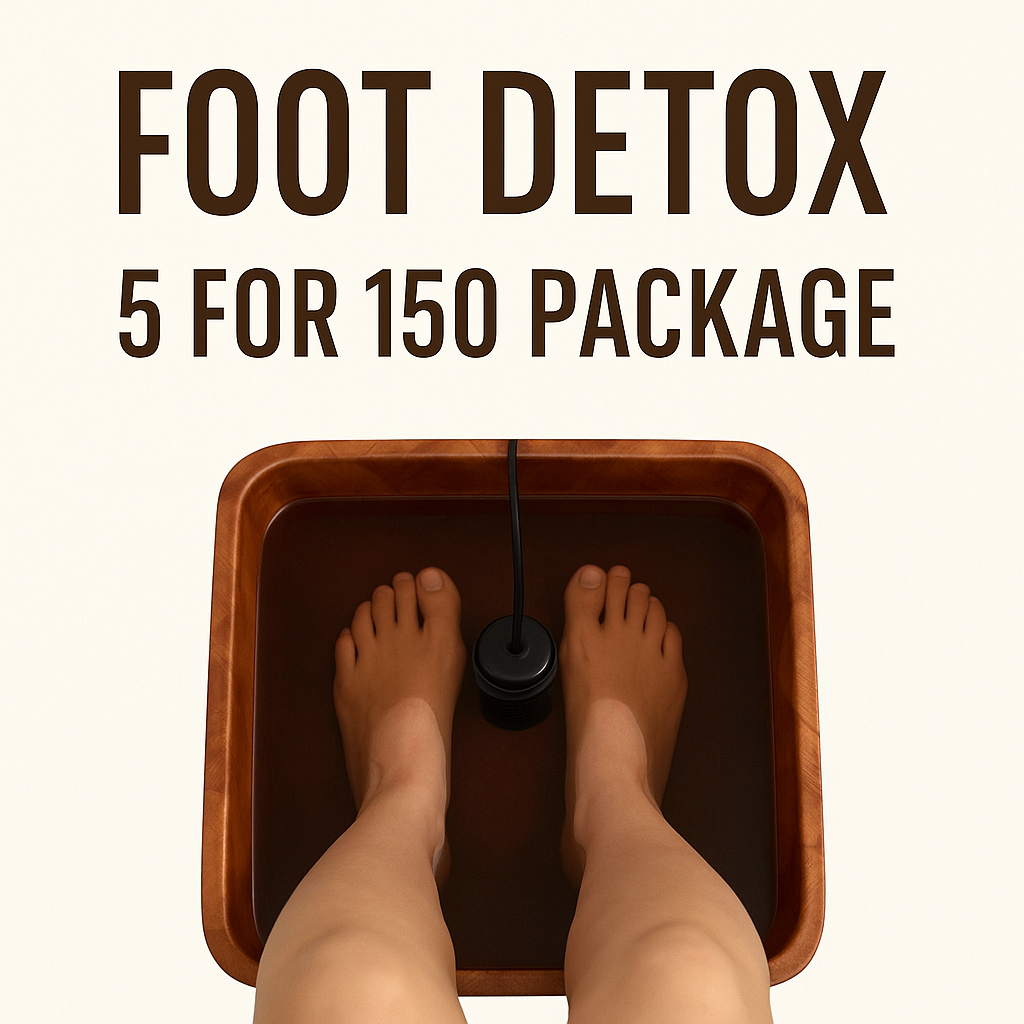 Ionic Foot Detox Package A - $150