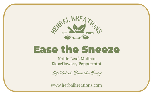 Ease the Sneeze Tea