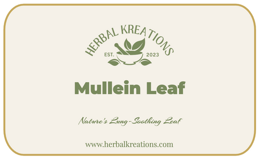 Mullein Teaf Tea